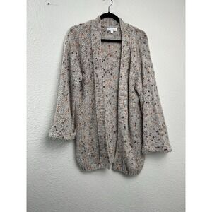 Isla Maude Anthropologie‎ Womens Knit Cardigan Size XS Oversized Open Front